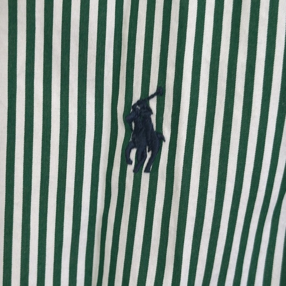Polo by Ralph Lauren Striped Poplin Shirt - Picture 8 of 14